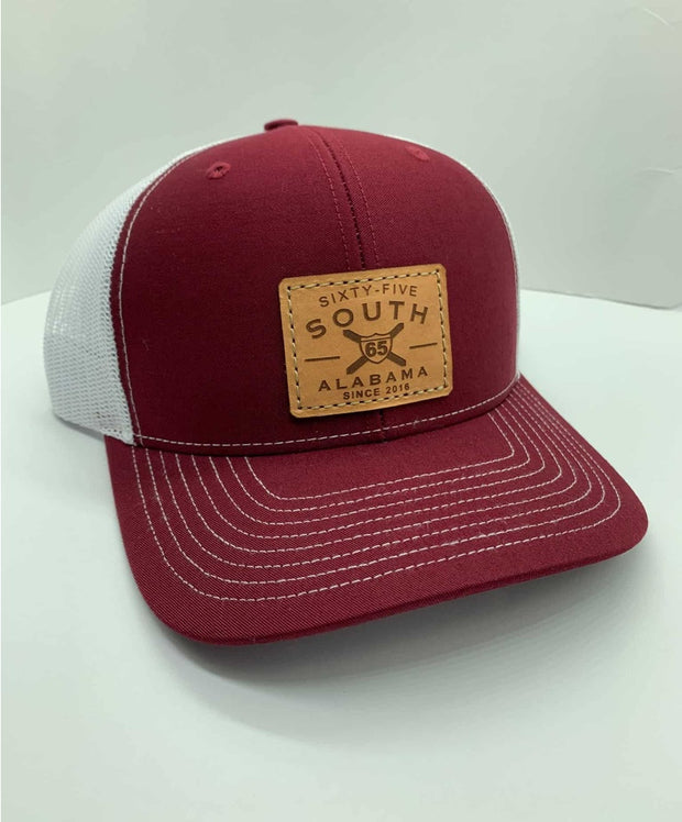 65 South - Leather Patch Hat