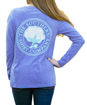 Southern Shirt Co - Heather V-Neck Long Sleeve Tee