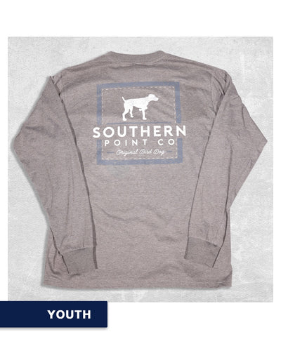 Southern Point - Youth Vintage Inspired Long Sleeve Tee