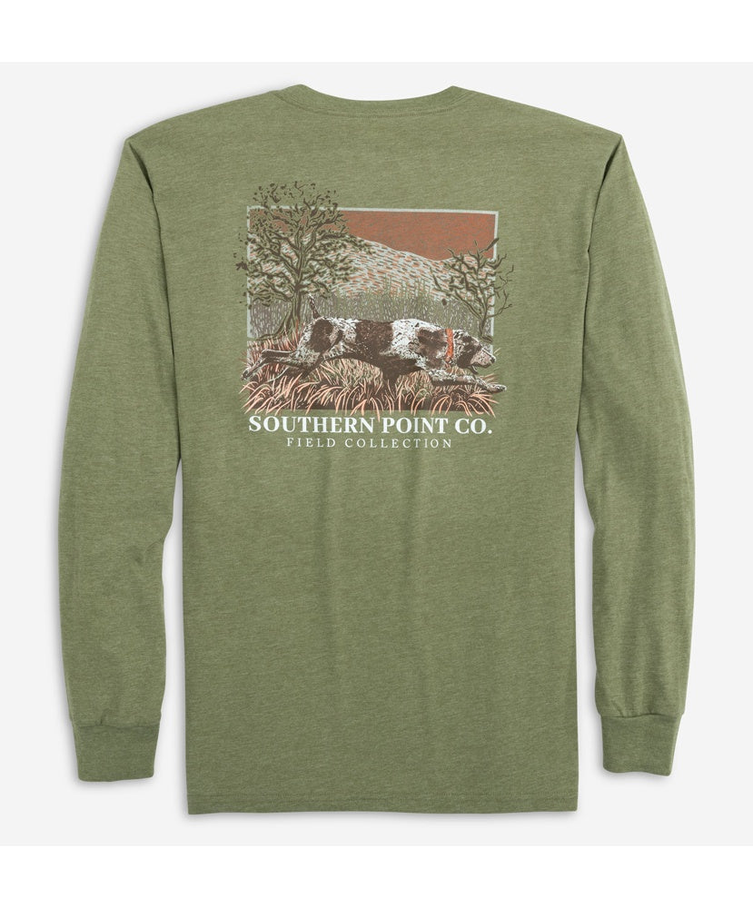 Southern Point - Field Shot Long Sleeve Tee