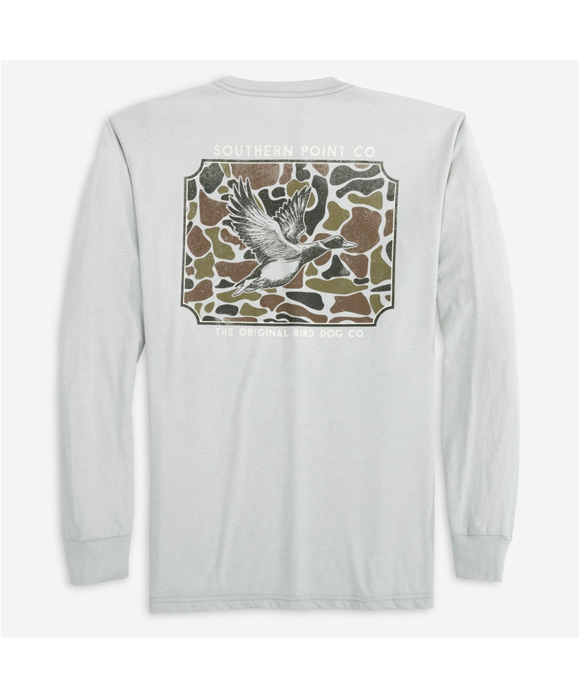 Southern Point - Youth Mallard Camo Long Sleeve Tee