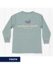Southern Marsh - Youth Seawash Long Sleeve Tee - Authentic