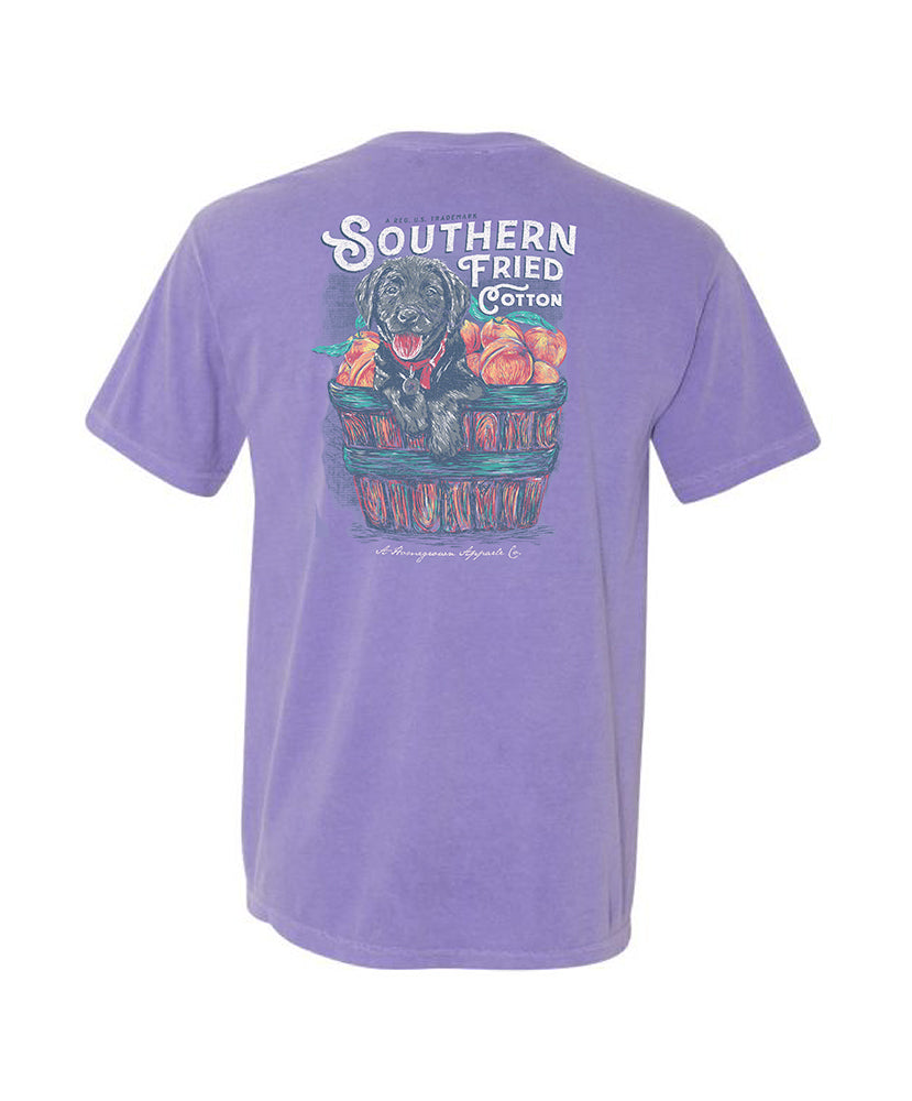 Southern Fried Cotton - Just Peachy Pup Tee