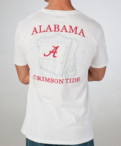 Southern Tide - Collegiate Flag T-Shirt AL