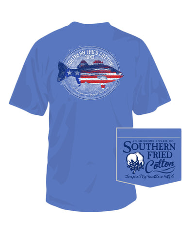 Southern Fried Cotton - American Bass Pocket Tee