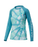 Huk - Women's Spiral Dye Double Header LS