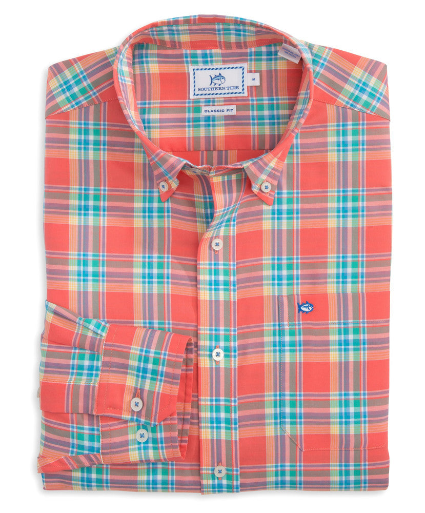 Southern Tide - Beaufain Plaid Sport Shirt