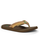 Sanuk - Beer Cozy Primo Light - Brown/Tan