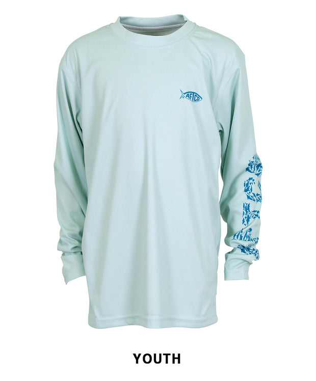 Aftco - Youth Jigfish Performance Long Sleeve
