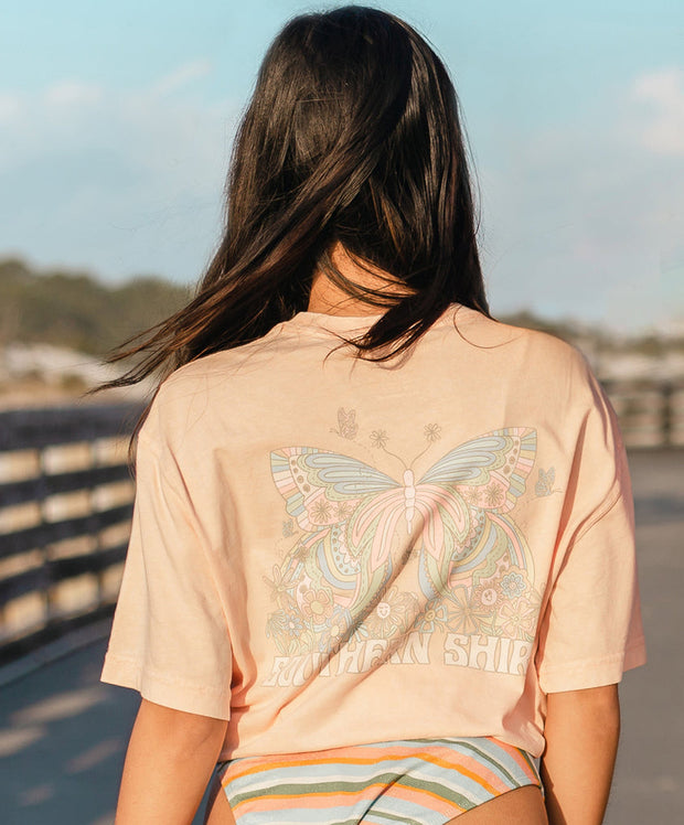 Southern Shirt Co - Rainbows and Butterflies Tee