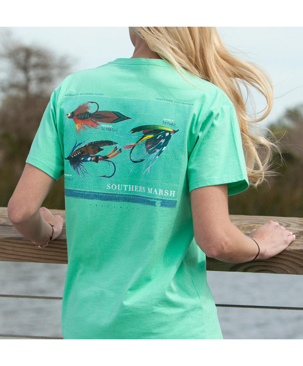 Southern Marsh - Outfitter Series Tee: Collection 1 - Bimini Green Back