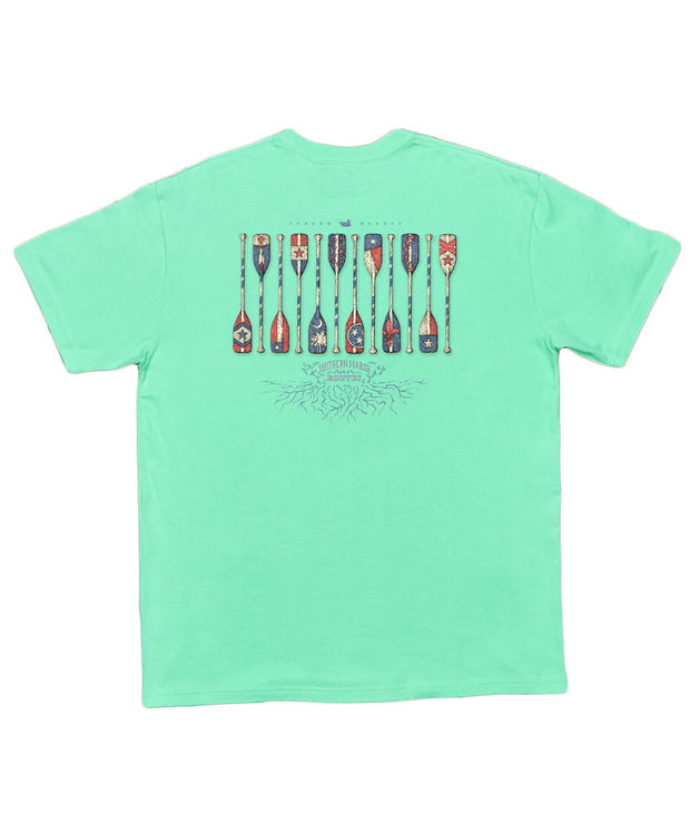 Southern Marsh - River Route Collection - Paddles Tee