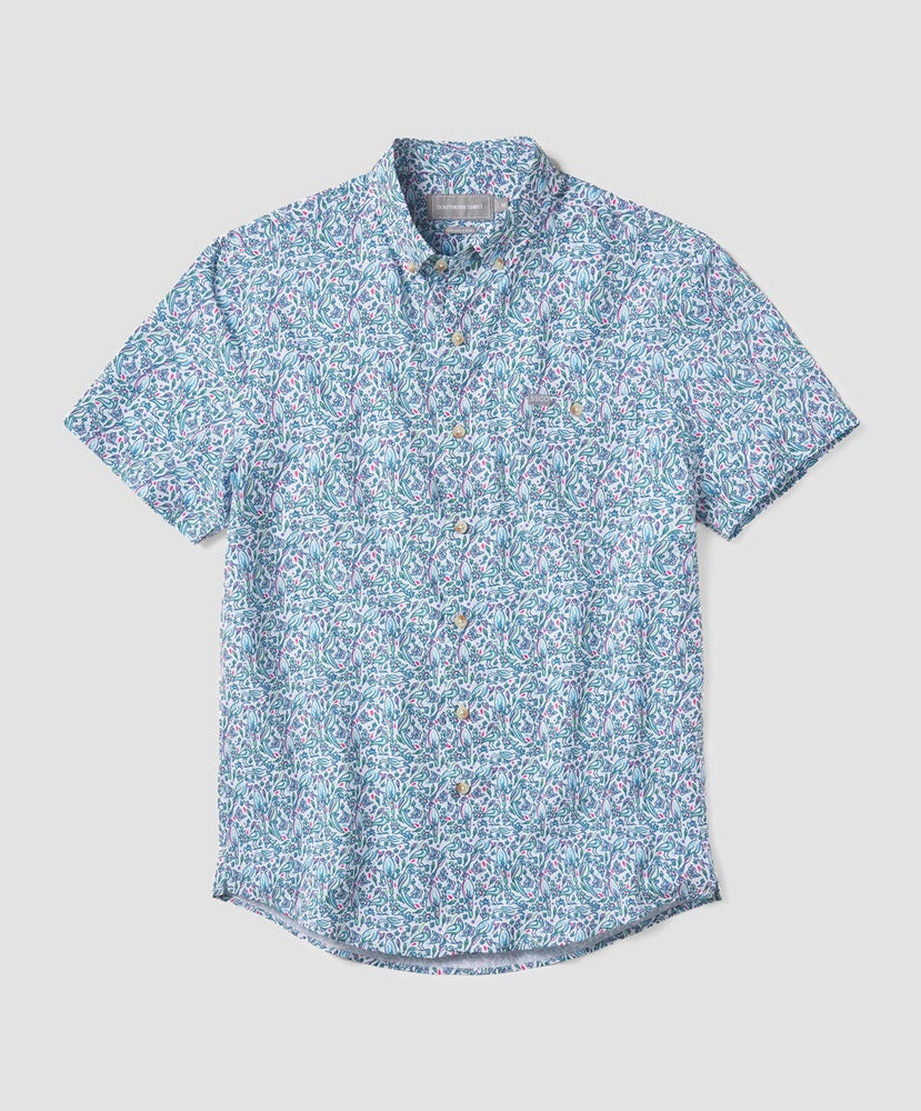 Southern Shirt Co - Birds Of Paradise Baja SS Shirt