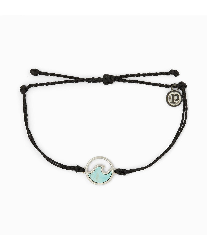Pura Vida - Stone Wave Bracelet - Silver