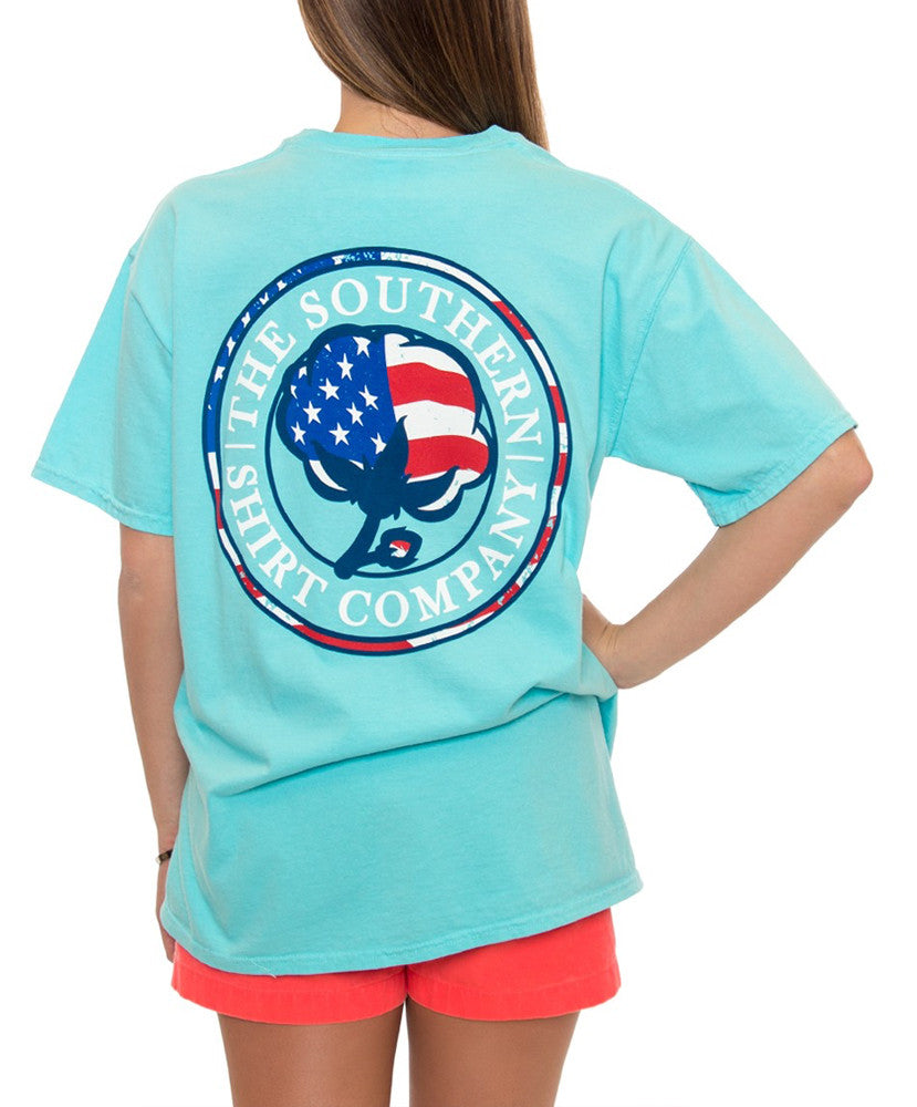 Southern Shirt Co - USA Logo Pocket Tee