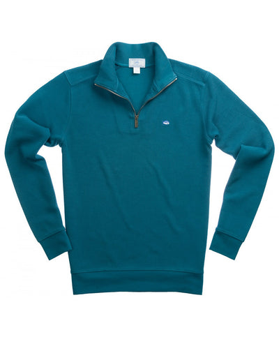 Southern Tide - Solid Ribbed 1/4 Zip Pullover
