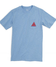 Southern Tide - Red Right Returning Tee - True Blue Front