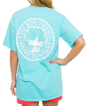 Southern Shirt Co. - Seaside Logo Tee - Blue Radiance