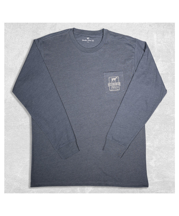 Southern Point - Burnout Shield Long Sleeve Tee