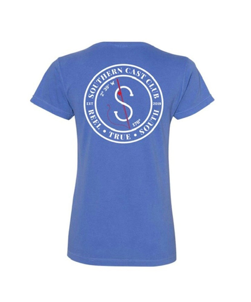 Southern Cast Club - Women's Logo Logo V-Neck Tee