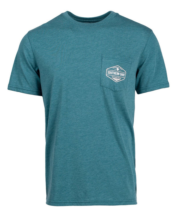 Southern Shirt Co - Rainbow Trout Badge Tee