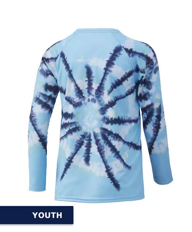 Huk - Youth Spiral Dye Pursuit Long Sleeve