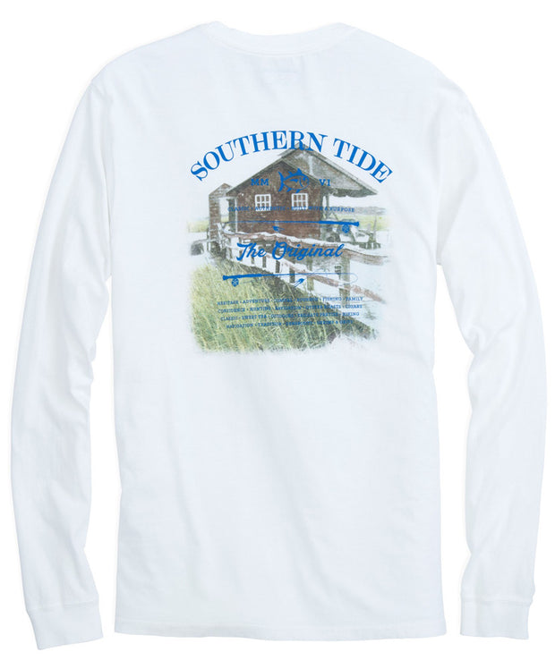 Southern Tide - The Original Boathouse Long Sleeve Tee