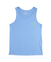 Southern Marsh - Authentic Tank Top - Breaker Blue - Front