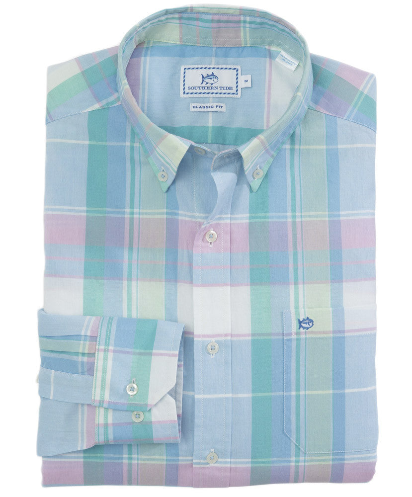 Southern Tide - Beechwood Plaid Classic Sport Shirt