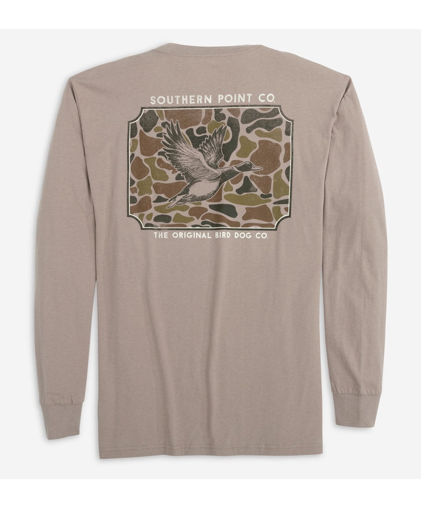 Southern Point - Mallard Camo Long Sleeve Tee