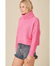 All The Snuggles Turtle Neck Sweater