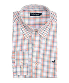 Southern Marsh - The Nottoway Check - Burnt Orange/Navy