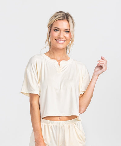 Southern Shirt Co - Sincerely Soft Crop Henley