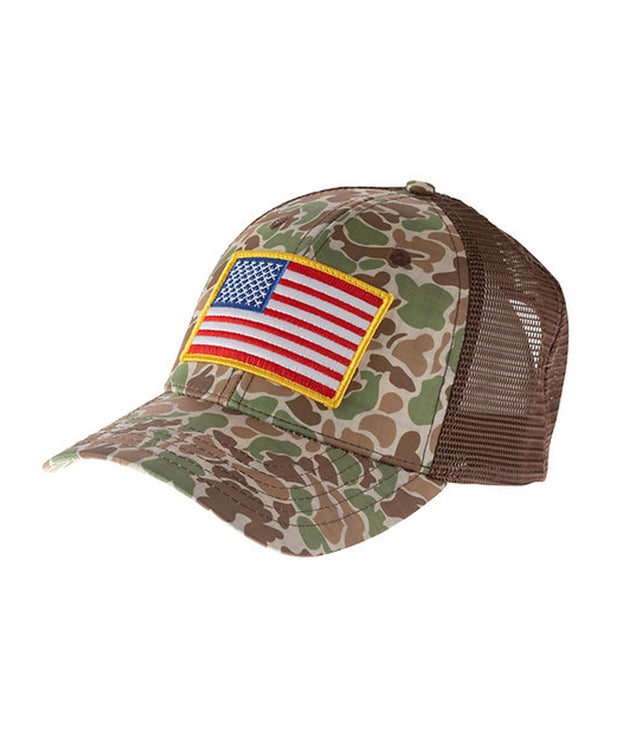 Fieldstone -  Camo Flag Hat