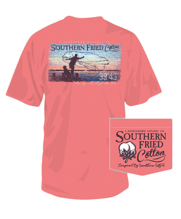 Southern Fried Cotton - Cast Away Pocket Tee