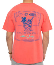 Southern Shirt Co. - Mint Julep Short Sleeve Tee - Sugar Coral
