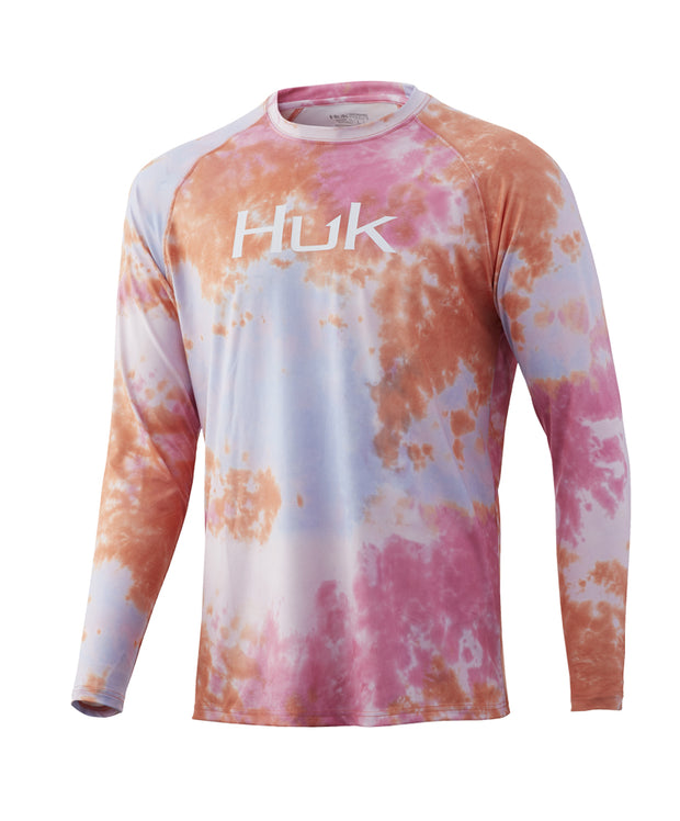 Huk - Tie Dye Pursuit Long Sleeve
