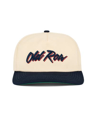 Old Row - Script Retro Snapback Hat