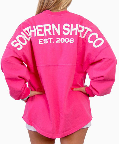 Southern Shirt Co.- Crew Neck Jersey Pullover Azalea Back