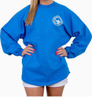 Southern Shirt Co.- Crew Neck Jersey Pullover Marina Blue Front