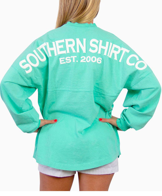 Southern Shirt Co.- Crew Neck Jersey Pullover New Mint Back