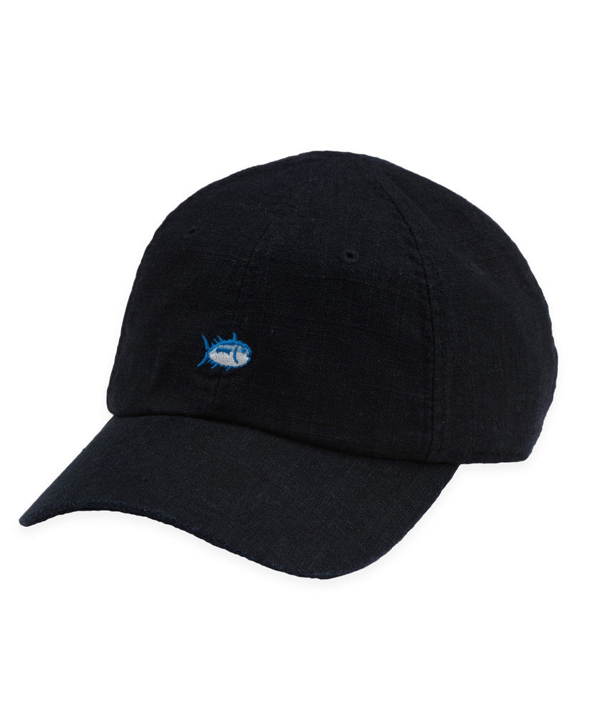 Southern Tide - Linen Seersucker Hat - Dark and Stormy