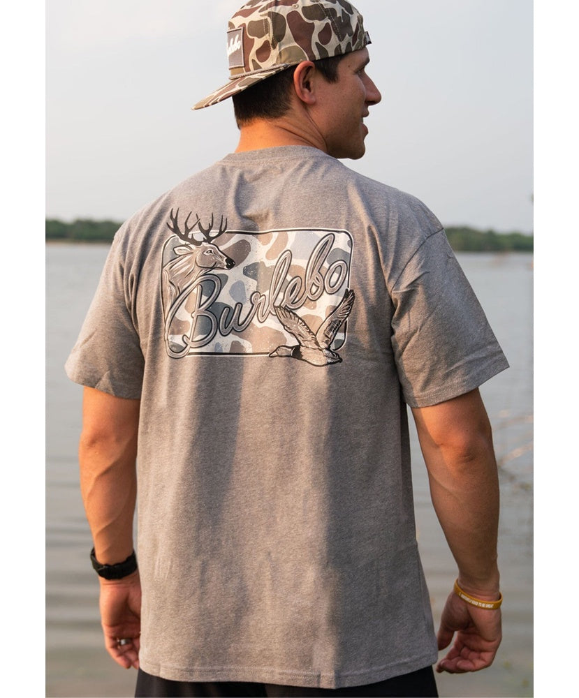 Burlebo - Classic Deer Camo Patch Logo Tee