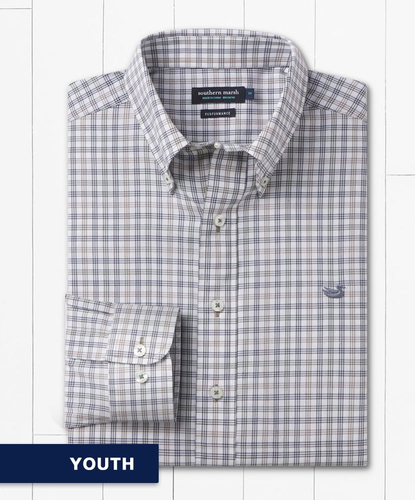 Southern Marsh - Youth Odessa Performance Dress Shirt