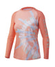 Huk - Women's Spiral Dye Double Header LS