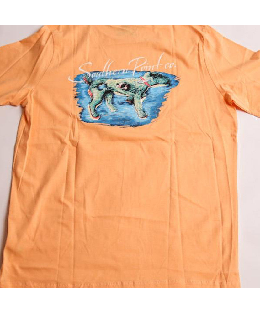 Southern Point - Dog Island Signature Tee - Mango