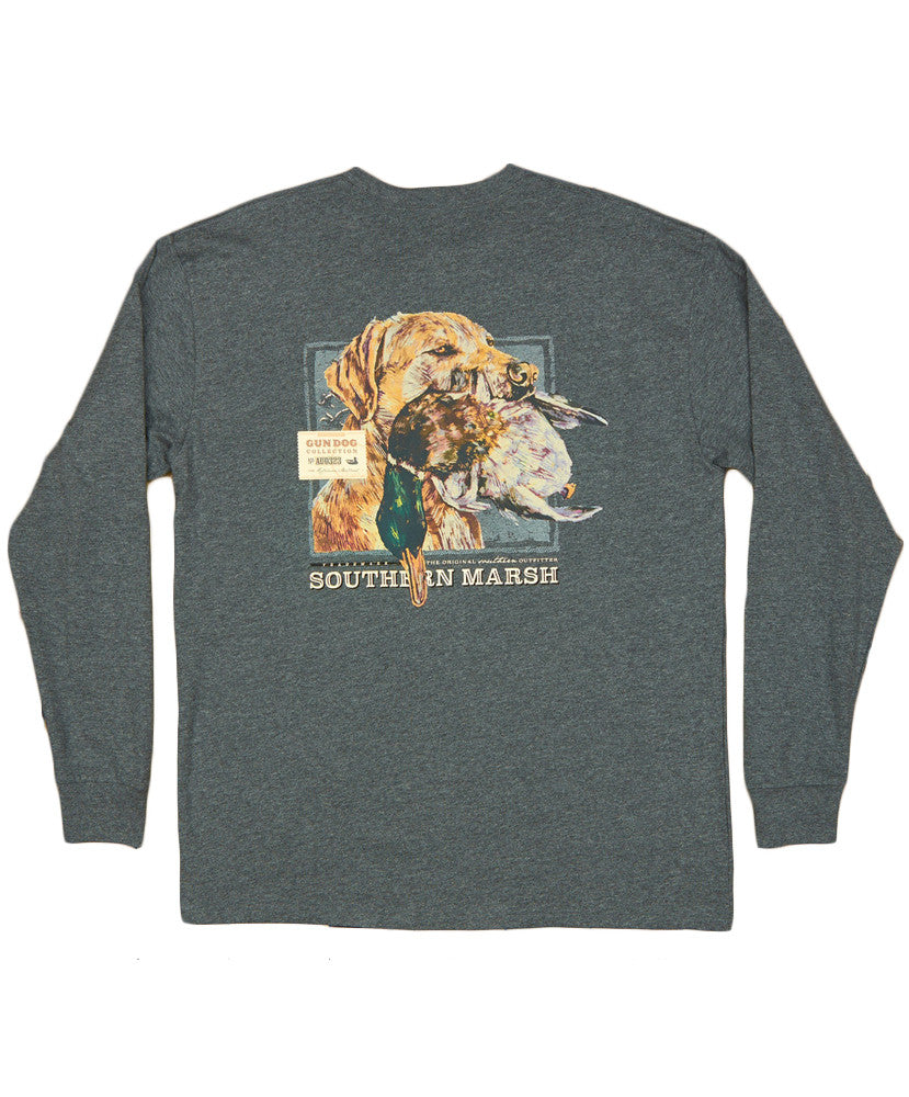Southern Marsh - Gun Dog - Three Long Sleeve Tee