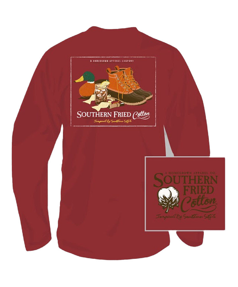 Southern Fried Cotton - Duck Necessities Long Sleeve Tee