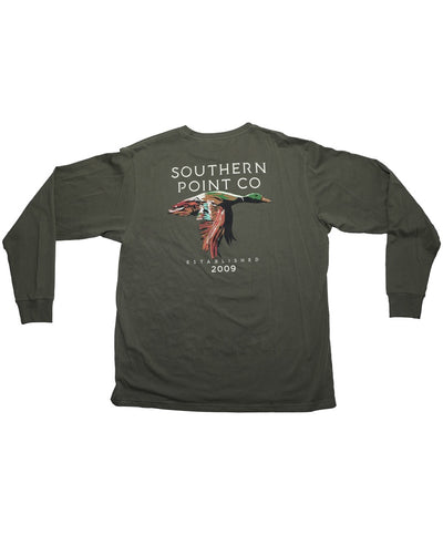 Southern Point - Duck Hunting Long Sleeve Tee
