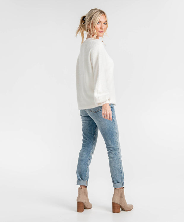 Southern Shirt Co - Feather Knit Mock Neck